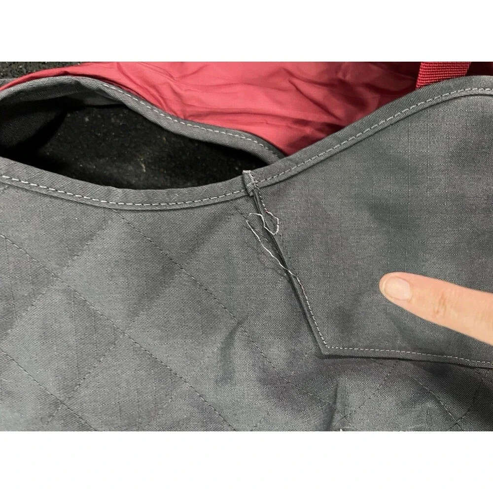 Ruffwear Stumptown Jacket Insulated Dog Coat Jacket Twilight Grey size small